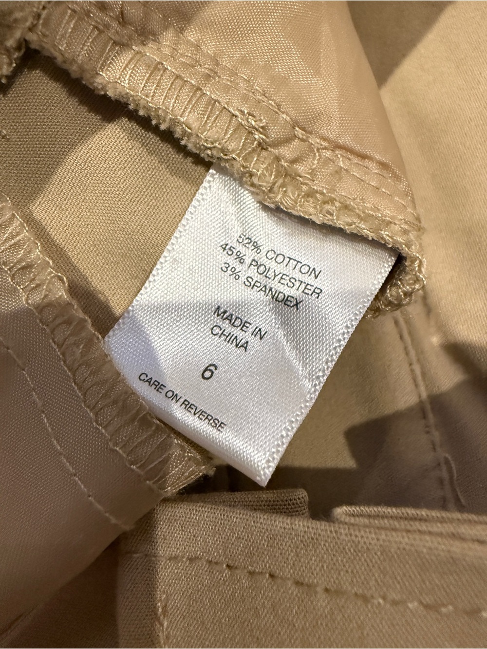 New York & Company High-Waisted Tailored Trousers in Tan - Picture 11 of 11